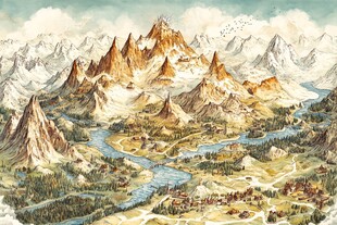 山脉与文明的交汇