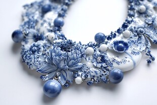 青花瓷灵感珠宝