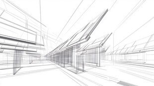 现代建筑线条艺术