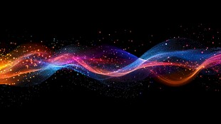 抽象的光影之舞