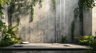 混凝土与自然的和谐共生