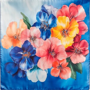 五彩缤纷的花朵