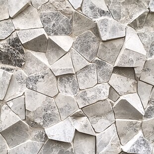 不规则石墙纹理