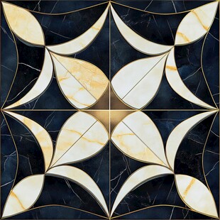 几何图案瓷砖设计