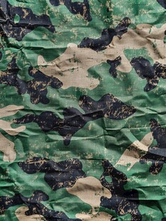 迷彩军布纹理背景