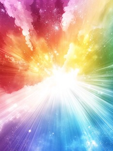 彩虹星云的爆发