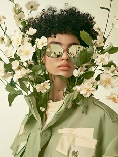 花卉与时尚的完美融合