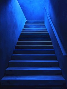 蓝色楼梯的奥秘