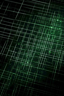 绿色网格数字背景