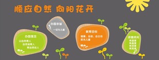 幼儿园形象墙