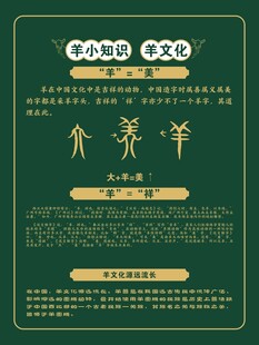 羊的由来海报