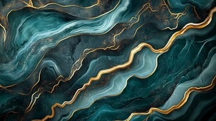 金色纹理抽象画