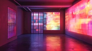 霓虹灯光影像艺术展