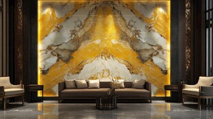 豪华大理石客厅设计