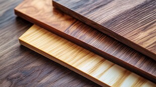 木材纹理与颜色变化