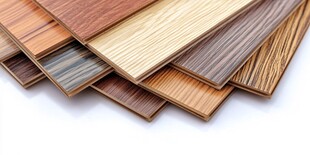 多彩木纹地板样本