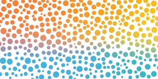 多彩圆点渐变背景