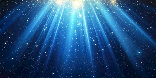 星光璀璨的夜空