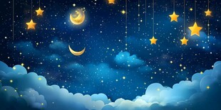 夜幕下的星空之谜