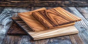 木纹砧板的艺术