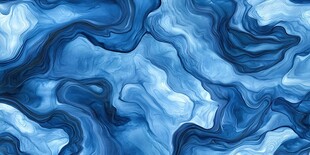 抽象蓝色大理石纹理