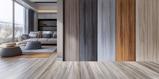 现代客厅木地板装饰风格