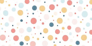 彩色圆点图案背景