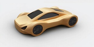 创意木制玩具车