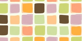彩色方块图案