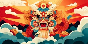 云端之上的东方之龙