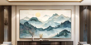 山水画抽象艺术