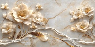 米白金花石纹背景