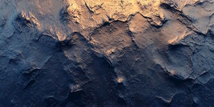 冰雪覆盖的山脉