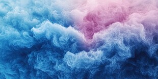 云雾缭绕的梦幻天空