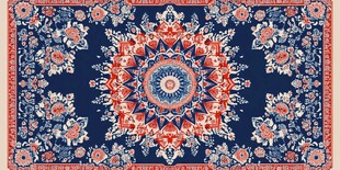 复古风格地毯图案