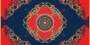 复古风格装饰图案