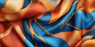 丝绸与金链的交响曲