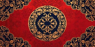 红金交织的传统艺术