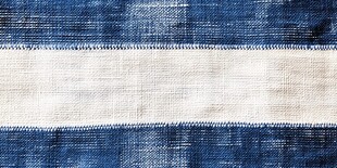 蓝白条纹纺织品