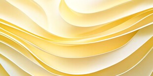 抽象的黄色波浪