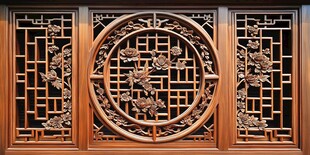 纵横交错的木雕艺术