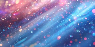 多彩粒子抽象背景