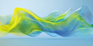 抽象的流体形态