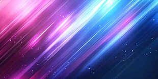 霓虹光谱抽象画