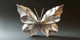 纸艺蝴蝶艺术品
