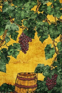 葡萄藤与木桶