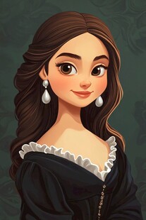 维多利亚时代的优雅女性