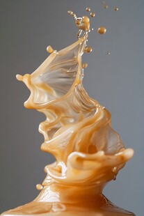 高速摄影捕捉液体飞溅瞬间之美