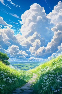 云海之上 绿野之下