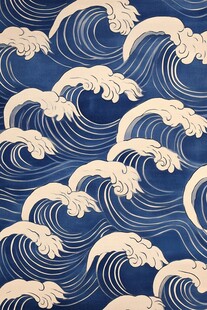 波涛汹涌的海洋